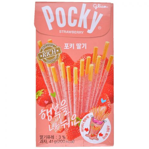 Печенье Glico Pocky: клубника