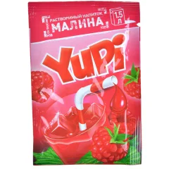 Растворимый напиток YUPI: Малина