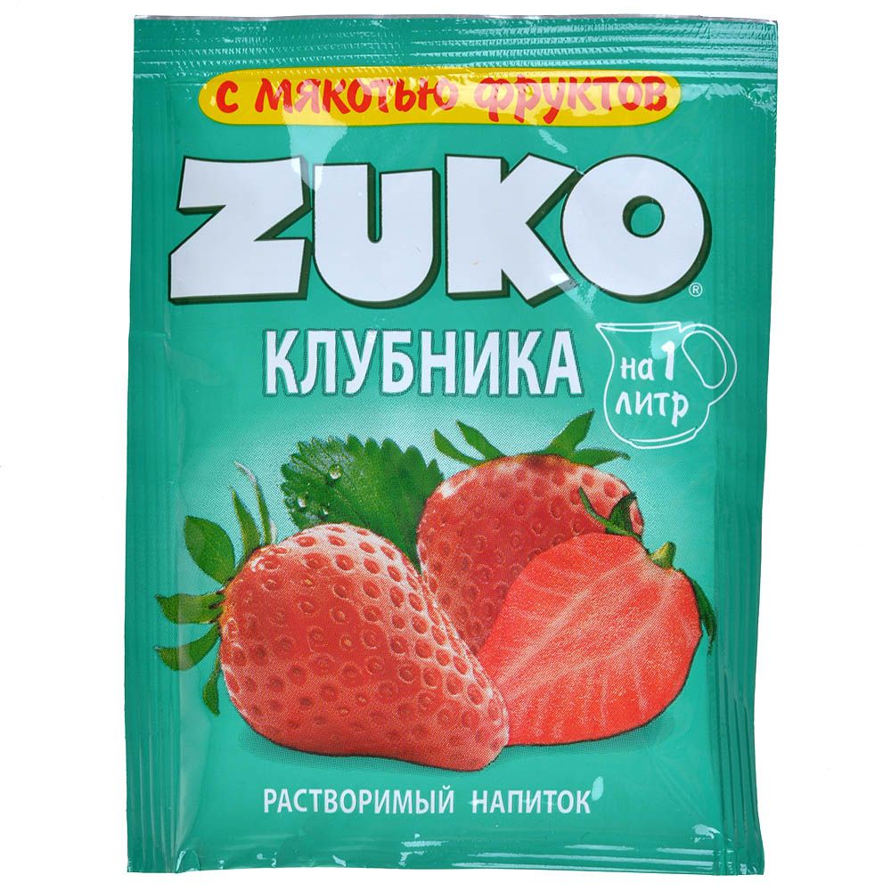 User Gida Растворимый напиток Zuko: Клубника Сторк278