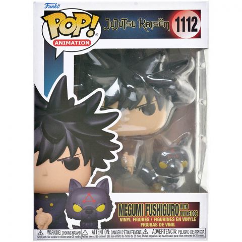Фигурка Funko POP! Animation. Jujutsu Kaisen: Megumi Fushiguro with Divine Dog 1112