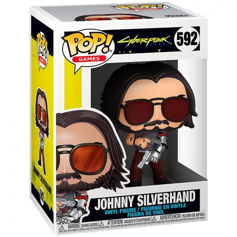 Фигурка Funko POP! Games. Cyberpunk 2077: Johnny Silverhand 592