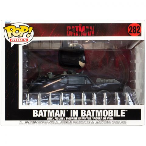Фигурка Funko POP! Rides. The Batman: Batman in Batmobile 282
