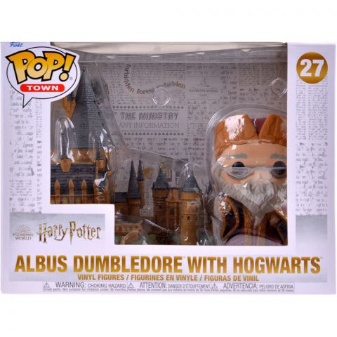 Фигурка Funko POP! Town. Harry Potter: Albus Dumbledore with Hogwarts 27