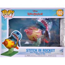 Фигурка Funko POP! Rides. Lilo & Stitch: Stitch in Rocket