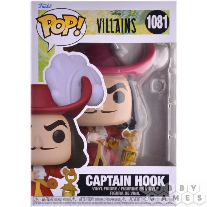 Фигурка Funko POP! Disney. Villains: Captain Hook  Купить настольную игру  в магазинах Hobby Games