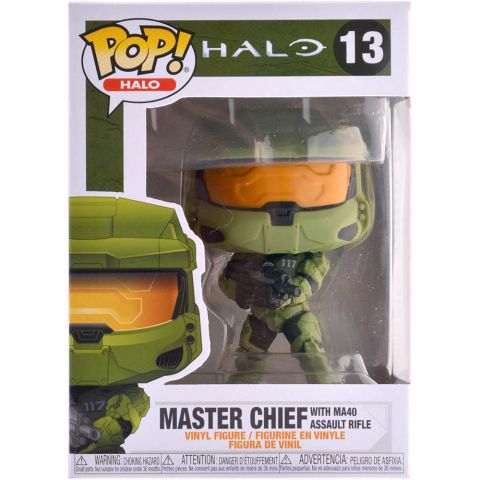 Фигурка Funko POP! Halo. Halo: Master Chief with MA40 Assault Rifle 13
