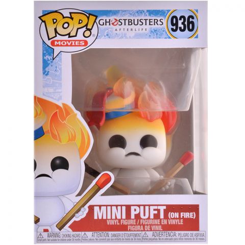 Фигурка Funko POP! Movies. Ghostbusters Afterlife: Mini Puft (on Fire) 936
