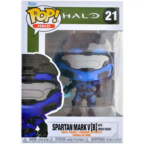 Фигурка Funko POP! Halo. Halo: Spartan Mark V[B] With Energy Sword 21