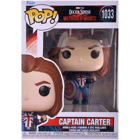 Фигурка Funko POP! Doctor Strange in the Multiverse of Madness: Captain Carter 1033