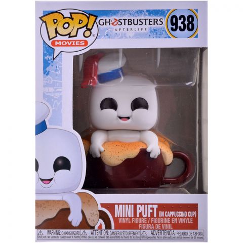 Фигурка Funko POP! Movies. Ghostbusters Afterlife: Mini Puft (in Cappucino Cup) 938