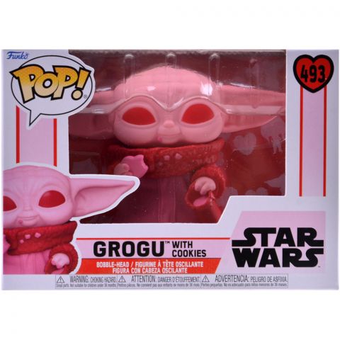 Фигурка Funko POP! Star Wars: Grogu With Cookies 493