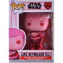 Фигурка Funko POP! Star Wars Valentines: Luke Skywalker with Grogu