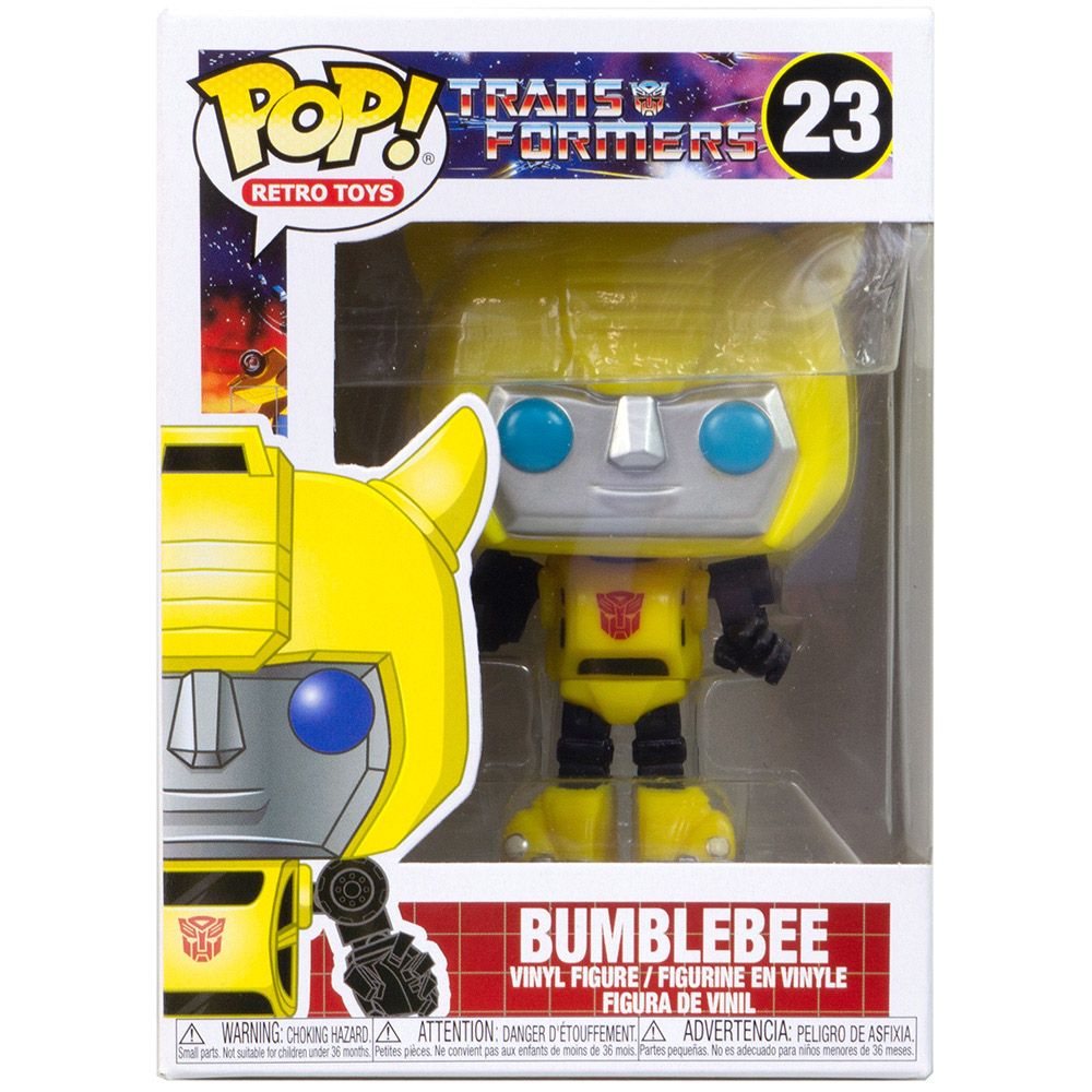  Funko POP! Retro Toys. Transformers: Bumblebee,  Funko POP! Retro Toys. Transformers: Bumblebee, : 83179 - ,    Funko POP!, Funko POP! Movies, Funko POP! Transformers
