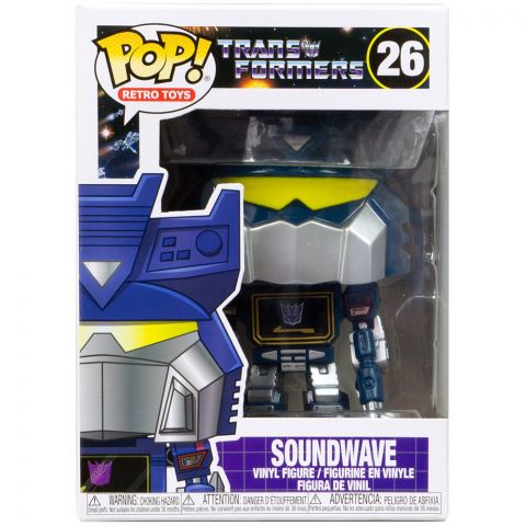Фигурка Funko POP! Retro Toys. Transformers: Soundwave 26