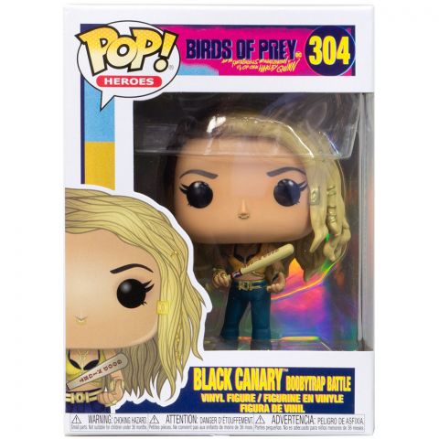 Фигурка Funko POP! Heroes. Birds of Prey: Black Canary Boobytrap Battle 304