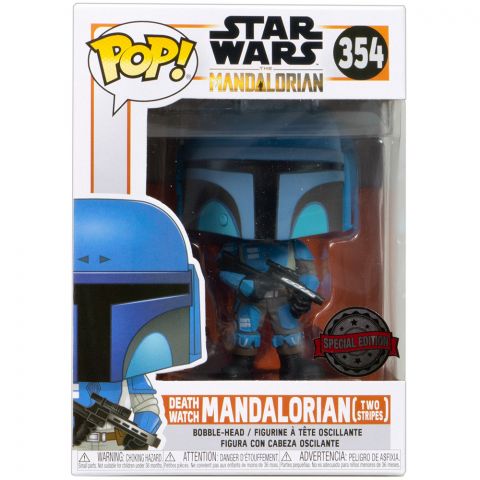 Фигурка Funko POP! Star Wars The Mandalorian: Death Wach Mandalorian (Two Stripes) 354