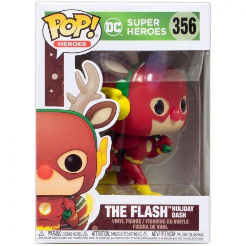 Фигурка Funko POP! Heroes. DC Superheroes: The Flash Holiday Dash 356