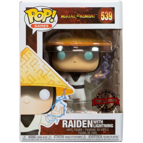 Фигурка Funko POP! Games. Mortal Kombat: Raiden with Lightning 539