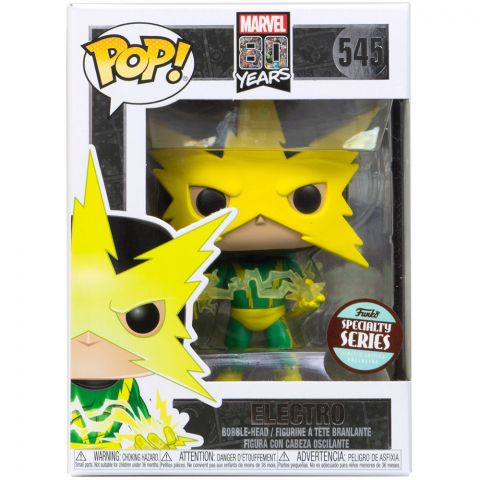 Фигурка Funko POP! Marvel 80 Years: Electro 545