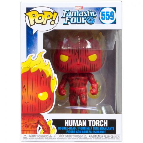 Фигурка Funko POP! Marvel Fantastic Four: Human Torch 559