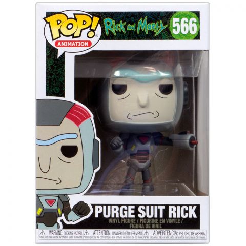 Фигурка Funko POP! Animation. Rick and Morty: Purge Suit Rick 566