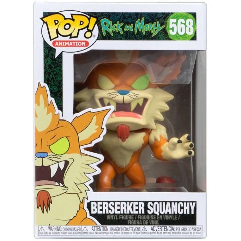 Фигурка Funko POP! Animation. Rick and Morty: Berserker Squanchy 568
