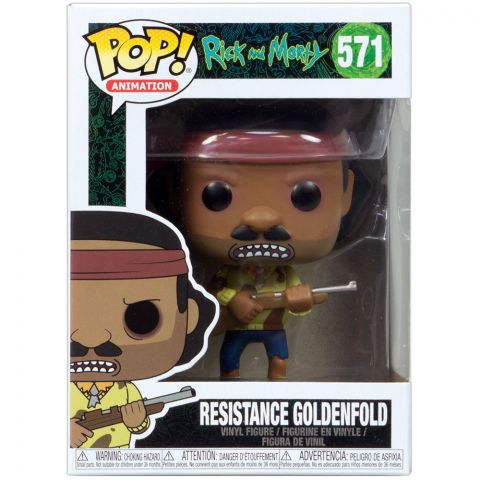 Фигурка Funko POP! Animation. Rick and Morty: Resistance Goldenfold 571