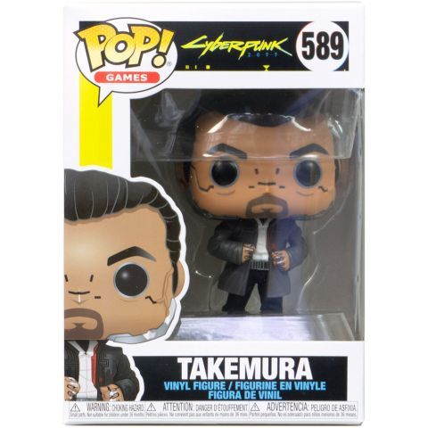 Фигурка Funko POP! Games. Cyberpunk 2077: Takemura 589