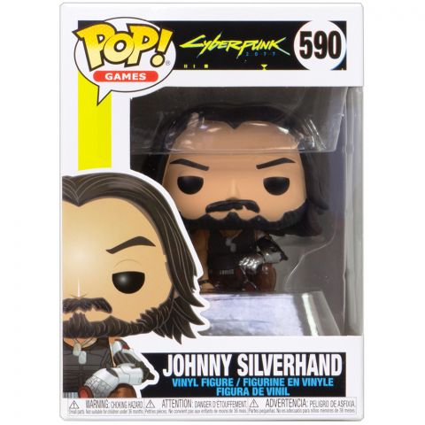 Фигурка Funko POP! Games. Cyberpunk 2077: Johnny Silverhand 590