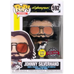 Фигурка Funko POP! Games. Cyberpunk 2077: Johnny Silverhand (Special Edition) 592