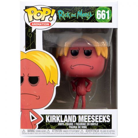 Фигурка Funko POP! Animation. Rick and Morty: Kirkland Meeseeks 661