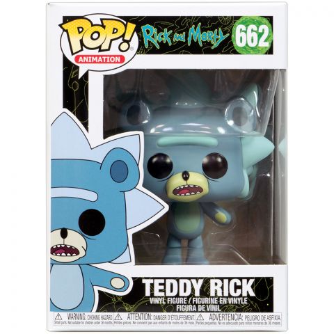 Фигурка Funko POP! Animation. Rick and Morty: Teddy Rick 662