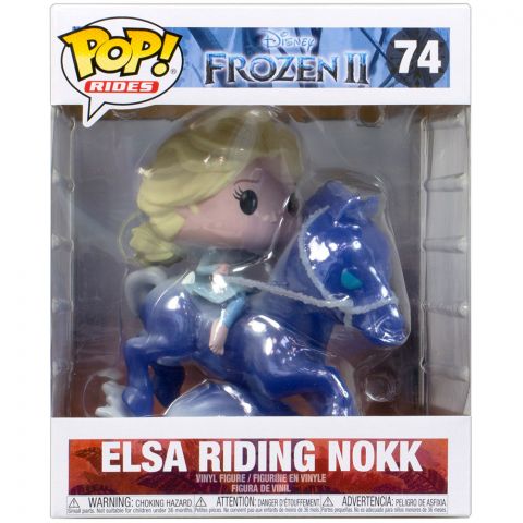 Фигурка Funko POP! Disney Frozen 2: Elsa Riding Nokk 74