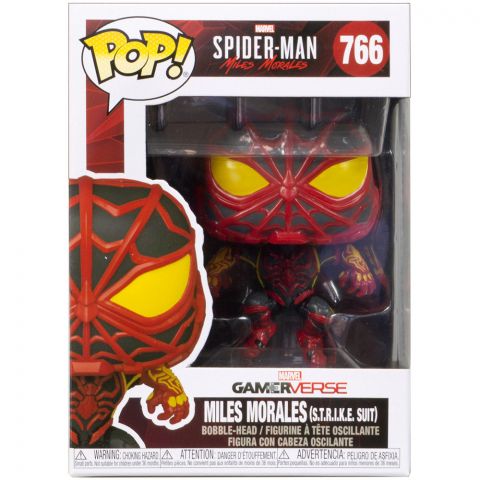 Фигурка Funko POP! Marvel Spider-Man Miles Morales: Miles Morales (S.T.R.I.K.E. Suit) 766