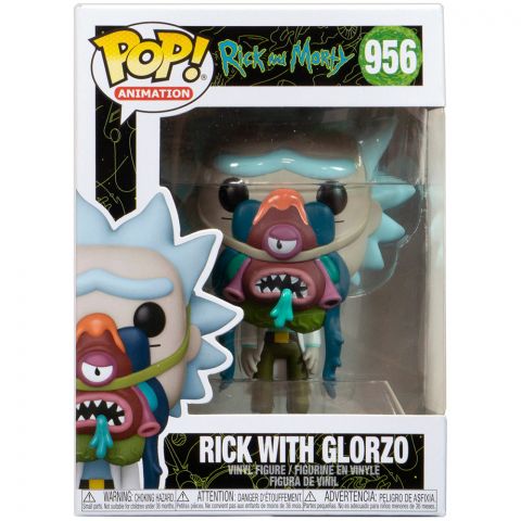 Фигурка Funko POP! Animation. Rick and Morty: Rick with Glorzo 956