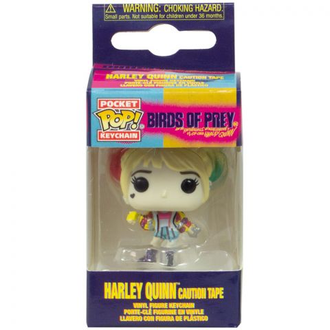 Брелок Funko POP! Pocket Keychain. Birds of Prey: Harley Quinn Caution Tape