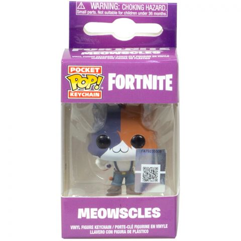 Брелок Funko POP! Pocket Keychain. Fortnite: Meowscles