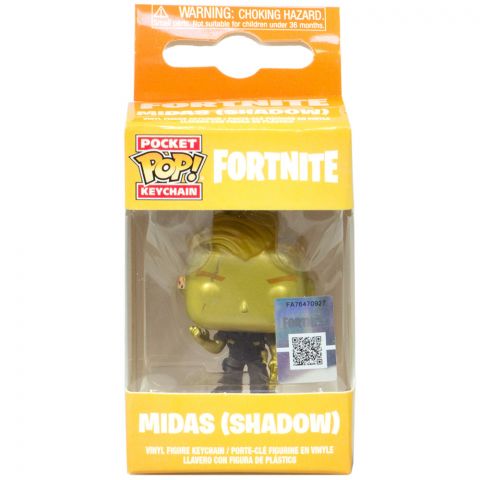 Брелок Funko POP! Pocket Keychain. Fortnite: Midas (Shadow)