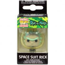 Брелок Funko POP! Pocket Keychain. Rick and Morty: Space suit Rick