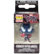 Брелок Funko POP! Pocket Keychain. Venom: Venomized Captain America