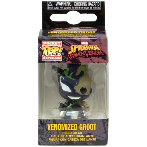 Брелок Funko POP! Pocket Keychain. Spider-Man. Maximum Venom: Venomized Groot