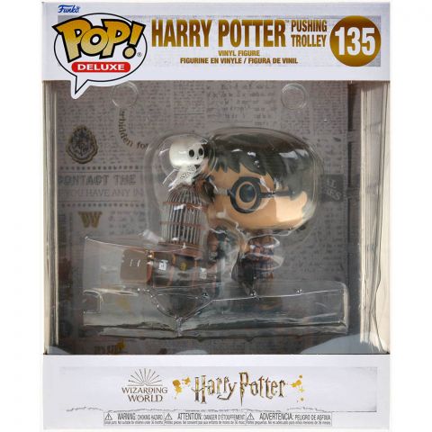 Фигурка Funko POP! Deluxe. Harry Potter: Harry Potter Pushing Trolley 135