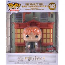 Фигурка Funko POP! Deluxe. Harry Potter: Ron Weasly with Quality Quidditch Supplies