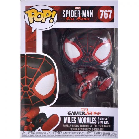 Фигурка Funko POP! Marvel Spider-Man Miles Morales: Miles Morales (Bodega Cat Suit) 767