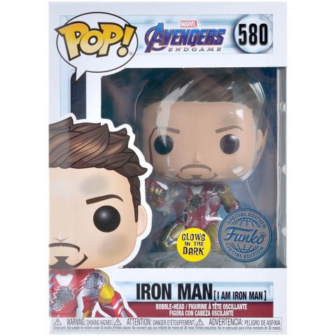 Фигурка Funko POP! Marvel Avengers Endgame: Iron Man (I Am Iron Man) 580