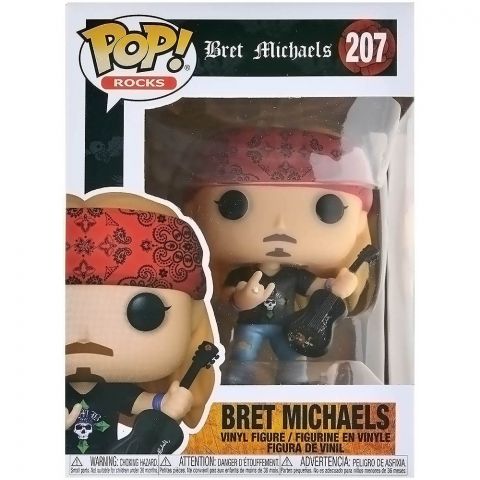 Фигурка Funko POP! Rocks. Bret Michaels: Bret Michaels 207