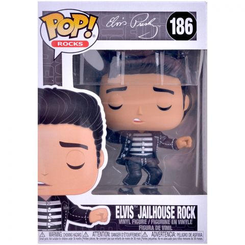 Фигурка Funko POP! Rocks. Elvis Presley: Elvis Jailhouse Rock 186