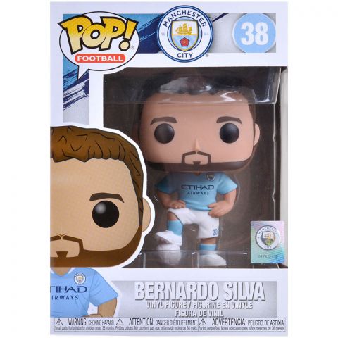 Фигурка Funko POP! Football. Manchester City: Bernardo Silva 38