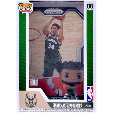 Фигурка Funko POP! Trading Cards. Milwaukee Bucks: Giannis Antetokounmpo 06