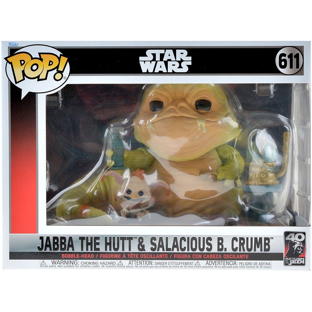  Funko POP! Star Wars: Jabba The Hutt Salacious B. Crumb,  Funko POP! Star Wars: Jabba The Hutt Salacious B. Crumb, : 100671 -   , ,    Funko POP!, Funko POP! Star Wars